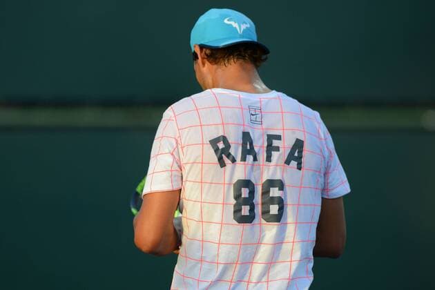 Rafael Nadal (Esp) TENNIS : Tournament of Indian Wells 2016 - 10 03 2016 TennisMagazine Panoramic 
