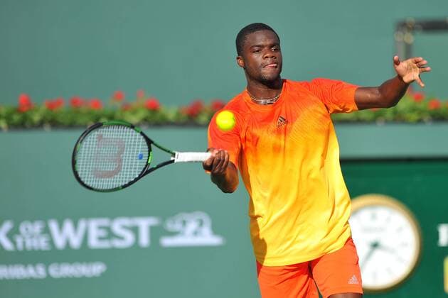 Francis Tiafoe (USA) TENNIS : Tournament of Indian Wells 2016 - 10 03 2016 TennisMagazine Panoramic 