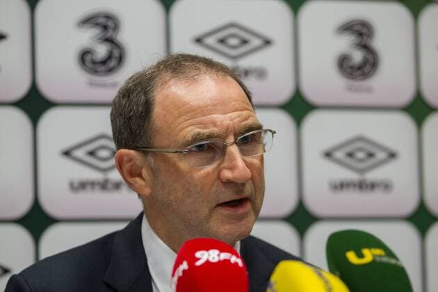 FuÃŸball, Nationalteam Irland, Pressekonferenz von Martin O Neill 11.03.2016. FAI National Training Centre, Abbotstown, Dublin, Ireland. Republic of Ireland manager Martin O Neill during a squad announcement. xPeterxFitzpatrickx  ActionPlus11716358