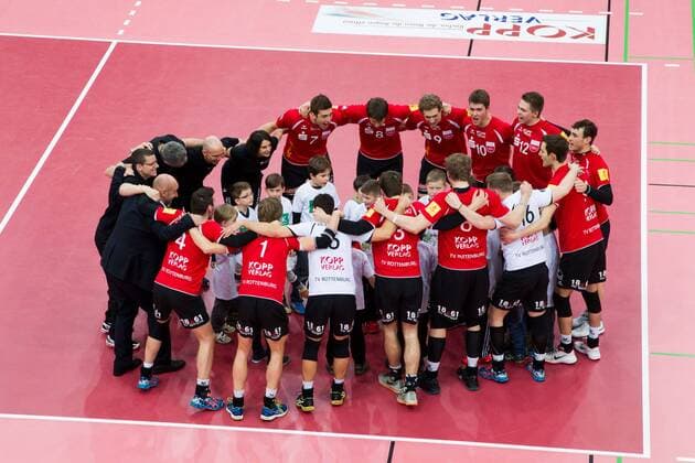 Tuebingen Der TVR; 1. Volleyball Bundesliga Maenner, Paul-Horn-Arena, Tuebingen Deutschland, 20160312; Partie: TV Rottenburg gegen VfB Friedrichshafen; Copyright: Wuechnerx xEibner-Pressefoto EP_nwr
