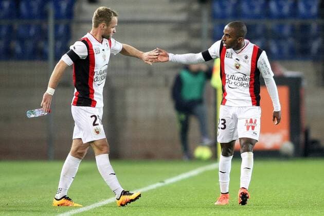 Alassane Plea FOOTBALL : HSC Montpellier vs OGC Nice - Ligue 1 - 12 03 2016 RichardGosselin Panoramic 