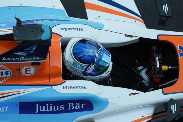 Team Aguri Mexican pilot Salvador Duran drives his electric car during the 5th stage of the Formula E held at Hermanos Rodriguez circuit in Mexico City, Mexico, 12 March 2016. EFE Jose Mendez MEXICO FORMILA E !ACHTUNG: NUR REDAKTIONELLE NUTZUNG!  MDF016 20160312-635934195473252855