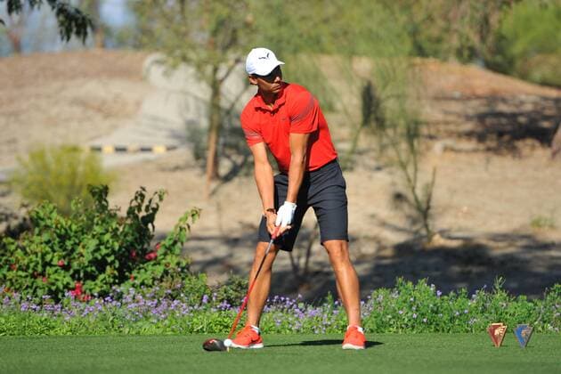 Tennis, Rafael Nadal spielt Golf in Indian Wells Rafael Nadal playing golf at Indian Wells TENNIS : Tournoi d Indian Wells 2016 - 12 03 2016 TennisMagazinex 