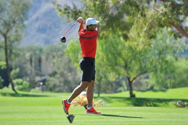 Tennis, Rafael Nadal spielt Golf in Indian Wells Rafael Nadal playing golf at Indian Wells TENNIS : Tournoi d Indian Wells 2016 - 12 03 2016 TennisMagazinex 