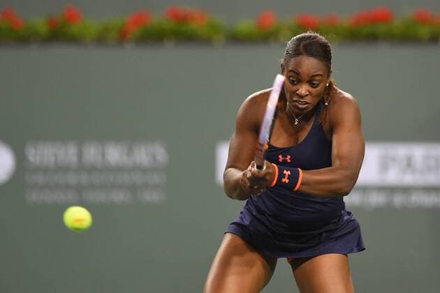 Sloane Stephens (USA) TENNIS : Tournoi d Indian Wells 2016 - 13 03 2016 TennisMagazine Panoramic 