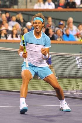Rafael Nadal (Esp) TENNIS : Indian Wells 2016 - 13 03 2016 TennisMagazine Panoramic 