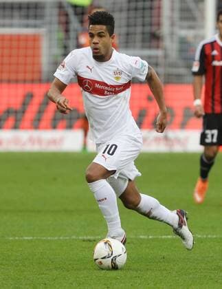 Ingolstadt , Fußball Bundesliga , 26. Spieltag , FC Ingolstadt vs. VfB Stuttgart , Daniel Didavi ( VfB )