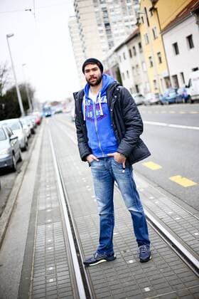 Luka Sebetic 09.03.2016., Zagreb, Croatia - Luka Sebetic is a Croatian handball player. He plays for HC PPD Zagreb and Croatian national team Nationalteam  SlavkoxMidzor PIXSELL