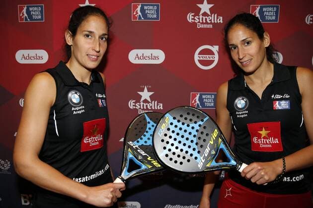 Padel-Tennis, World Padel Tour Präsentation in Madrid Spanish twin sisters Mapi and Majo Sanchez Alayeto,on top of the world ranking, during the presentation of the circuit World Padel Tour 2016, 14 March 2016, in Madrid, Spain. The World Padel Tour 2016 will kick off in Gijon (Spain) next 28 March and will tour through the main Spanish cities and those of Monaco, Argentina, Portugal and Italy. presentation of the 2016 World Padel Tour which will tour through the main Spanish cities and those of Monaco, Argentina, Portugal and Italy !ACHTUNG: NUR REDAKTIONELLE NUTZUNG!  GRA142 20160314-635935678636231564