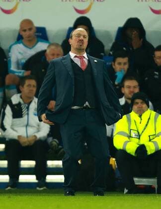 Fußball, Leicester City - Newcastle United Leicester City v Newcastle United . . Leicester, UK . . 14.03.2016 Rafael Benitez (Newcastle manager) . 