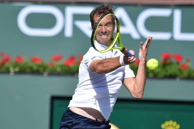 Richard Gasquet (Fra) TENNIS : Tournoi d Indian Wells 2016 - 14 03 2016 TennisMagazinex 