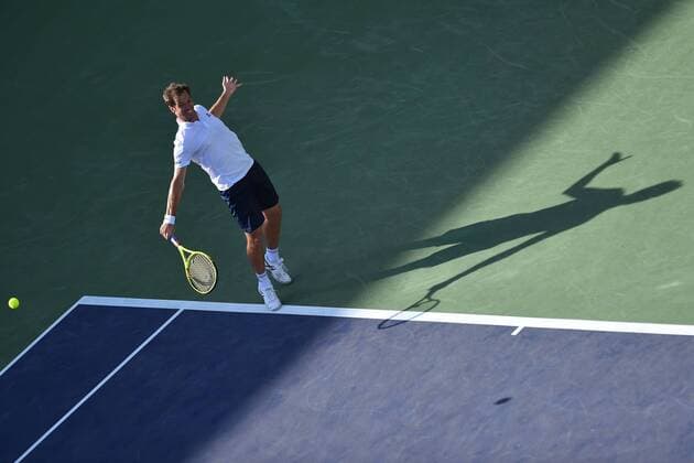 Richard Gasquet (Fra) TENNIS : Tournoi d Indian Wells 2016 - 14 03 2016 TennisMagazinex 