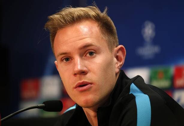 Fußball, Champions League, Marc-Andre ter Stegen FC Barcelona PK BARCELONA -march 15- SPAIN: Andre Ter Stegen during the press conferenvce after the training before the Champions League match against Arsenal, held in the Ciutat Esportiva Joan Gamper, on march 15, 2016. Photo: Joan Valls Urbanandsport Cordon Press  xJoanxValls Urbanandsportx xFC-BARCELONA-TRAININGx