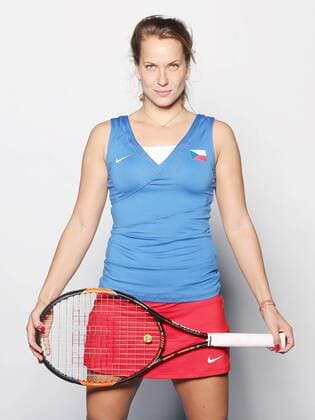 Tennis player Barbora Strycova, member of the Czech Republic Fed Cup team (CTKxPhoto PavelxLebeda) CTKPhotoF201603151002901 
