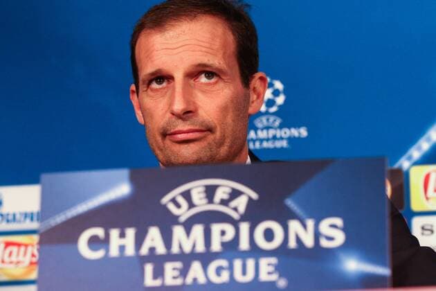 March 15, 2016 - Munich, Germany - Juventus coach Massimiliano Allegri during the Uefa Champions League Round of 16 press conference PK Pressekonferenz BAYERN MUNICH - JUVENTUS on 15 03 16 at the Allianz Arena in Munich, Germany. Juventus - Training & Press Conference  - ZUMAn230