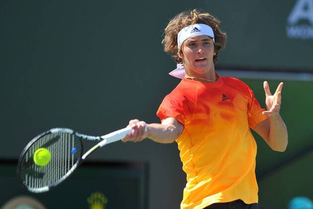 Alexander Zverev (Ger) TENNIS : Tournoi d Indian Wells 2016 - 15 03 2016 TennisMagazinex 