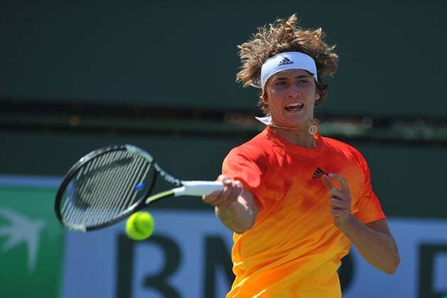 Alexander Zverev (Ger) TENNIS : Tournoi d Indian Wells 2016 - 15 03 2016 TennisMagazinex 