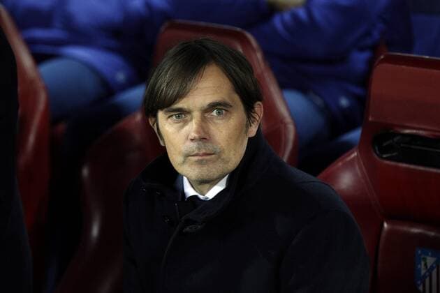 PSV Eindhoven coach Phillip Cocu during a Champions League round 16 second leg match held at Vicente Calderon stadium in Madrid, Spain, 15 March 2016. ATLETICO MADRID VS PSV ENINDHOVEN !ACHTUNG: NUR REDAKTIONELLE NUTZUNG!  MAD015 20160315-635936761015910401