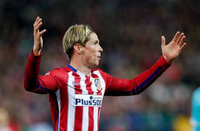 Atletico de Madrid forward Fernando Torres reacts during a Champions League round 16 second leg match held at Vicente Calderon stadium in Madrid, Spain, 15 March 2016. ATLETICO MADRID VS PSV ENINDHOVEN !ACHTUNG: NUR REDAKTIONELLE NUTZUNG!  MAD024 20160315-635936782104689647