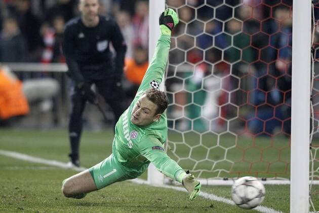Fußball, Champions League, Atletico Madrid - PSV Eindhoven PSV Eindhoven s Jeroen Zoet during UEFA Champions League match. March 15,2016.  (20160315174)