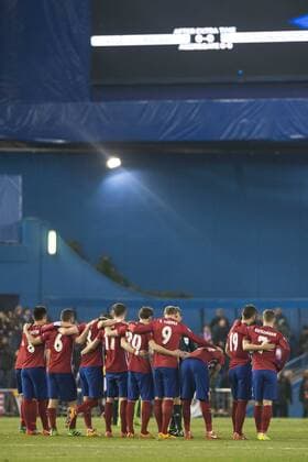 Atletico de Madrid s players before start the penalty shootout during UEFA Champions League match. March 15,2016.  (20160315015)