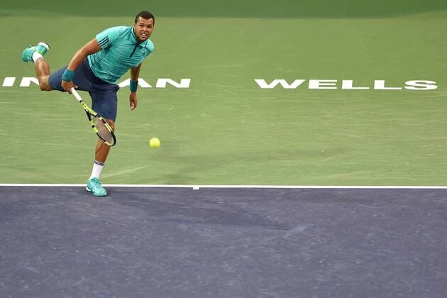 Jo Wilfried Tsonga (Fra) TENNIS : Tournoi d Indian Wells 2016 - 15 03 2016 TennisMagazinex 