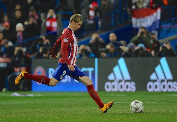 Fußball, Champions League, Atletico Madrid - PSV Eindhoven Atletico de Madrid Forward, Fernando Torres Sanz - FERNANDO TORRES, number 9 . Round Round of 16 2nd leg of the CHAMPIONS league, soccer match between Atletico de Madrid - PSV Eindhoven at the Vicente Calderon estadium, Madrid - Spain by March 15, 2016. PHOTO: GregorioLopez.  xGregorioxLopezx x SOCCERxSPAINx