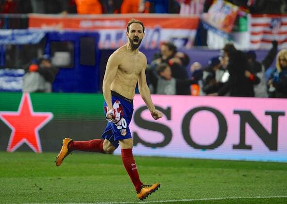 Atletico de Madrid Defender, Juan Francisco Torres Belen - JUANFRAN, number 20 . Round Round of 16 2nd leg of the CHAMPIONS league, soccer match between Atletico de Madrid - PSV Eindhoven at the Vicente Calderon estadium, Madrid - Spain by March 15, 2016. PHOTO: GregorioLopez.  xGregorioxLopezx x SOCCERxSPAINx