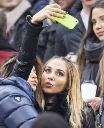 München, 16.03.2016, Allianz Arena Ann-Kathrin Brömmel (Freundin von Mario Götze (FCB)) FC Bayern München vs. Juventus Turin mm
