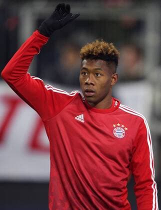 SOCCER - CL, Bayern vs Juventus MUNICH,GERMANY,16.MAR.16 - SOCCER - UEFA Champions League, Round of 16, FC Bayern Muenchen vs Juventus Turin. Image shows David Alaba (Bayern) during warm-up. GEPAxpictures xThomasxBachun