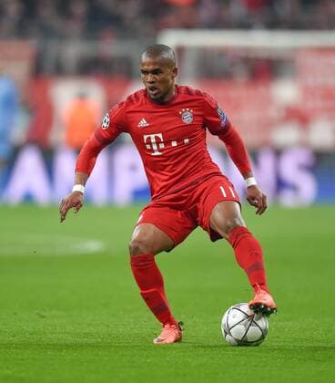 FUSSBALL CHAMPIONS LEAGUE SAISON 2015 2016 ACHTELFINALE RUECKSPIEL FC Bayern Muenchen - Juventus Turin 16.03.2016 Douglas Costa (FC Bayern Muenchen) 