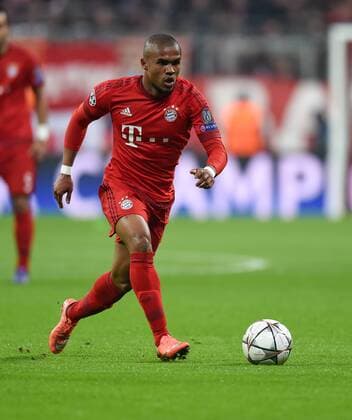 FUSSBALL CHAMPIONS LEAGUE SAISON 2015 2016 ACHTELFINALE RUECKSPIEL FC Bayern Muenchen - Juventus Turin 16.03.2016 Douglas Costa (FC Bayern Muenchen) 