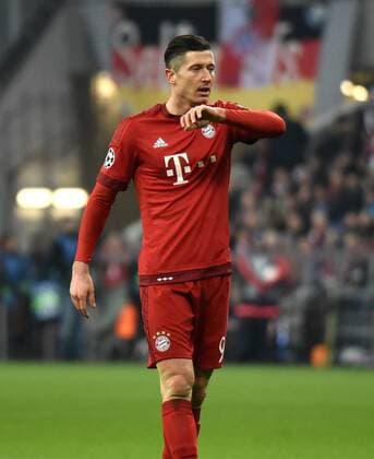 16.03.2016, Fussball, Saison 2015 2016, Champions League, Achtelfinale, FC Bayern Muenchen - Juventus Turin, Robert Lewandowski (Bayern Muenchen)