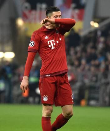16.03.2016, Fussball, Saison 2015 2016, Champions League, Achtelfinale, FC Bayern Muenchen - Juventus Turin, Robert Lewandowski (Bayern Muenchen)