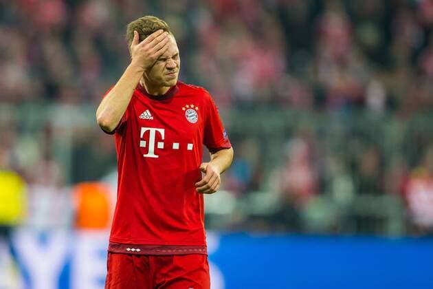Mittwoch 16.03.2016, CL, UEFA Champions League, Saison 2015 2016, Achtelfinale Rueckspiel in Muenchen, FC Bayern Muenchen - Juventus Turin, Joshua Kimmich (FC Bayern 32) DeFodi507