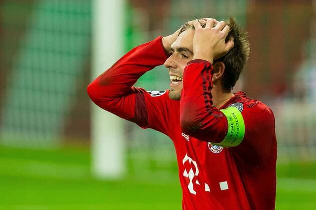 Mittwoch 16.03.2016, CL, UEFA Champions League, Saison 2015 2016, Achtelfinale Rueckspiel in Muenchen, FC Bayern Muenchen - Juventus Turin, Philipp Lahm (FC Bayern 21) DeFodi507