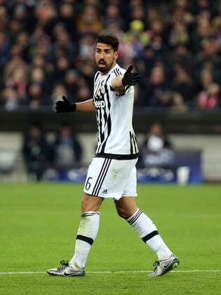 FC Bayern München - Juventus Turin Deutschland, München, 16.03.2016, Fussball, UEFA Champions League, Saison 2015 2016, Achtelfinale, Rückspiel, FC Bayern München - Juventus Turin: Sami Khedira (Juventus Turin).