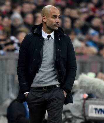 16.03.2016, xjhx, Fussball Champions League, FC Bayern Muenchen - Juventus Turin, emspor, v.l. Josep Pep Guardiola (Trainer FC Bayern Muenchen) enttaeuscht, enttaeuscht schauend, dissapointed