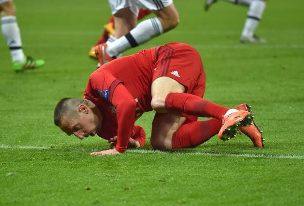 16.03.2016, Fussball, Saison 2015 2016, Champions League, Achtelfinale, FC Bayern Muenchen - Juventus Turin, Franck Ribery (Bayern Muenchen)