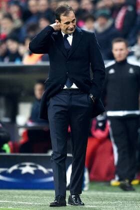 München, Deutschland - Fussball, Champions League, FC Bayern München vs. Juventus Turin: Massimiliano Allegri 