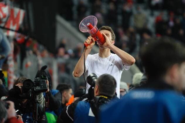 Thomas Muller (Bayern) - 2016.03.16 Munich Football UEFA Champions League 1 8 season 2015 2016 FC Bayern Munich - FC Juventus Turin Thomas Muller (Bayern)  20160316_PF_PA089