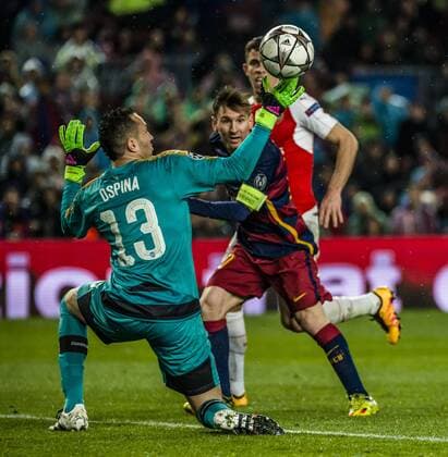 March 16, 2016 - Barcelona, Catalonia, Spain - FC Barcelona Barca forward MESSI scores a goal during the Champions League last sixteen second leg between FC Barcelona and Arsenal FC at the Camp Nou stadium in Barcelona FC Barcelona seals progression to CL quarter-finals - ZUMAo105