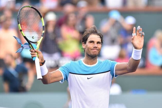 Rafael Nadal (Esp) - Tennis, Indian Wells 2016 - 16 03 2016 TennisMagazine Panoramic 