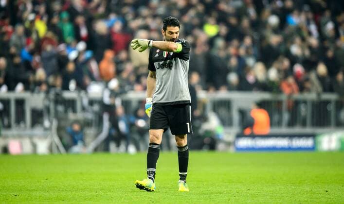 16. Maerz 2016: Muenchen, Allianz Arena: Fussball UEFA Champions League, Achtelfinale: FC Bayern Muenchen - Juventus Turin: Turins Torwart Gianluigi Buffon.