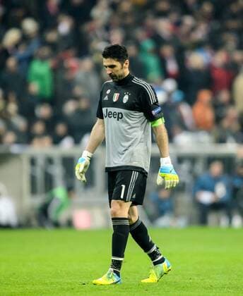 16. Maerz 2016: Muenchen, Allianz Arena: Fussball UEFA Champions League, Achtelfinale: FC Bayern Muenchen - Juventus Turin: Turins Torwart Gianluigi Buffon.
