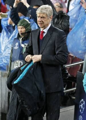March 16, 2016 - Barcelona, Catalonia, Spain - BARCELONA -march 16- SPAIN: Arsene Wenger during the match between FC Barcelona Barca and Arsenal FC, corresponding to the second legh of the 1 8 final of the Champions League, played at the Camp Nou Stadium, on march 16, 2016. Uefa Champions League Round of 16: Barcelona vs Arsenal  - ZUMAn230