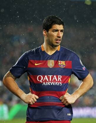 March 16, 2016 - Barcelona, Catalonia, Spain - BARCELONA -march 16- SPAIN: Luis Suarez during the match between FC Barcelona Barca and Arsenal FC, corresponding to the second legh of the 1 8 final of the Champions League, played at the Camp Nou Stadium, on march 16, 2016. Uefa Champions League Round of 16: Barcelona vs Arsenal  - ZUMAn230