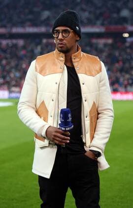 München Fußball Champions League Bayern München vs. Juventus Turin, Jerome Boateng (Bayern) in zivil