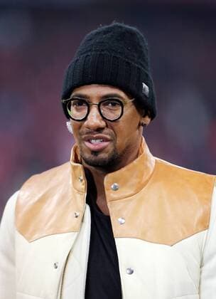 München Fußball Champions League Bayern München vs. Juventus Turin, Jerome Boateng (Bayern) in zivil
