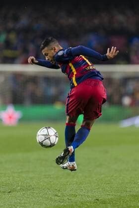 SPAIN - 16th Mar: Neymar jr. during the UEFA Champions League round of 16, second Leg match between FC Barcelona Barca - Arsenal FC, played at Camp Nou Stadium on 16th Mar 2016 in Barcelona, Spain. (Credit: Mikel Trigueros Urbanandsport Cordon Press)  xMikelxTriguerosx xSPAINx-xFCxBarcelonax-xArsenalxFCx-xChampionsxLeaguex-x2015 16x